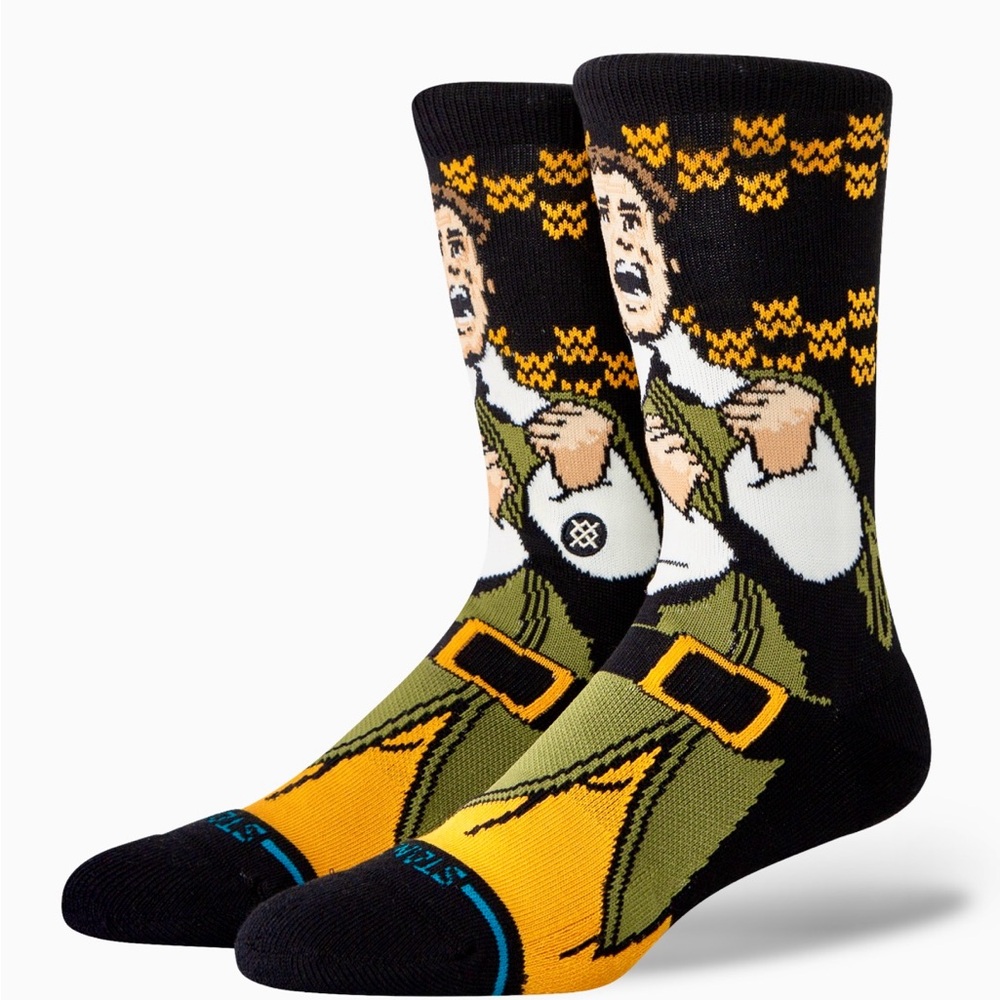 ELF X STANCE CREW SOCKS - M 6-8.5 / W 8-10.5
M 9-13 / W 11-14